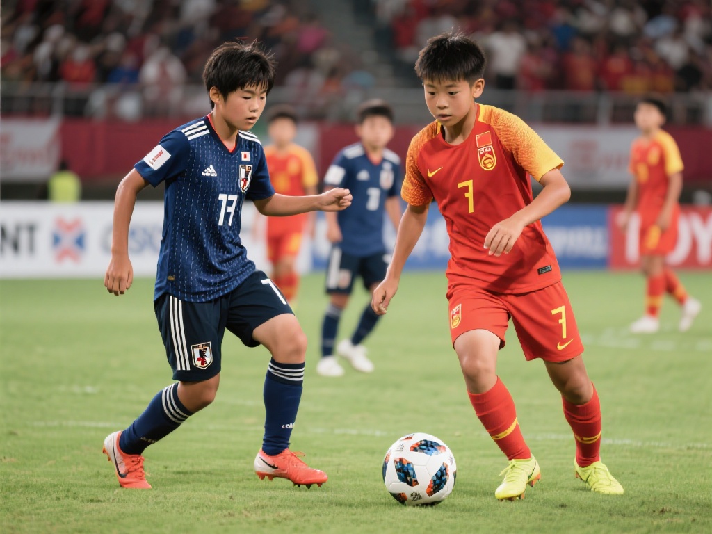 中国U17男足首战失利不敌沙特阿拉伯