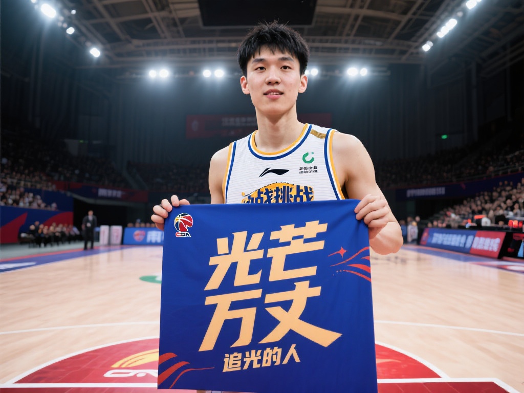 南京男篮祝福林葳：追光少年终将闪耀未来