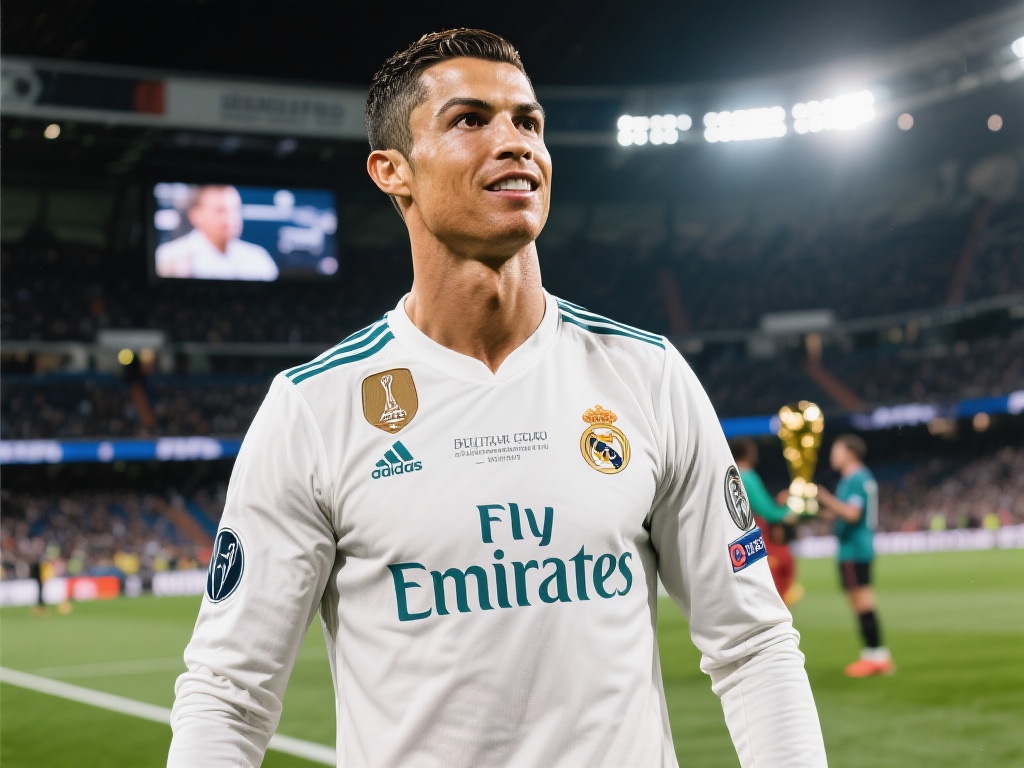 随着职业生涯的推进，C罗不仅在比赛中取得